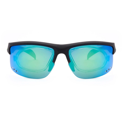 Elegí los Deportivos Anteojos de Sol DAM BLK/.GREEN POL YELLOW CON CLIP IN de Rusty | Polarizados y Protección UV